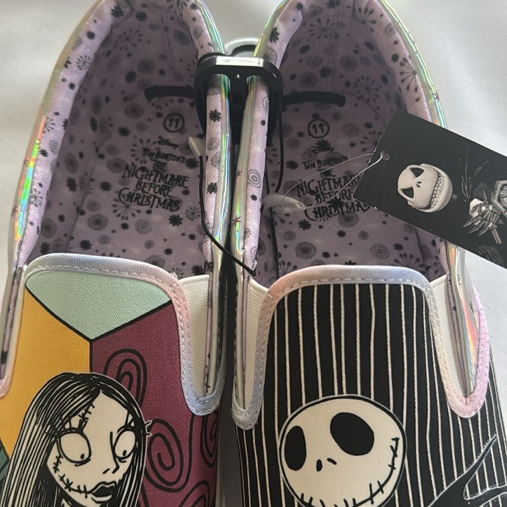 Nightmare Before Christmas Shoes Womens 11 Slip On - Picture 4 of 5